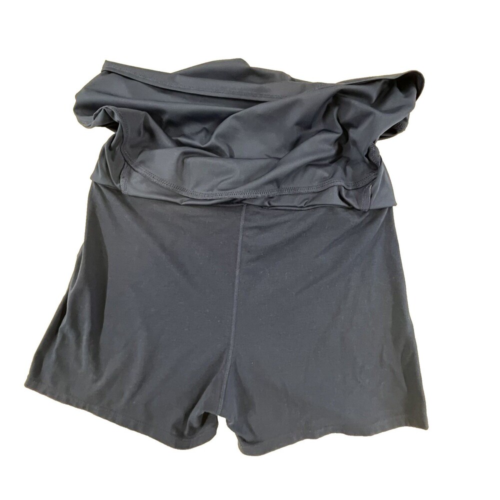 Tangerine Womens Navy Blue 1 Pocket Skirt with Built in Shorts Skort Size XL